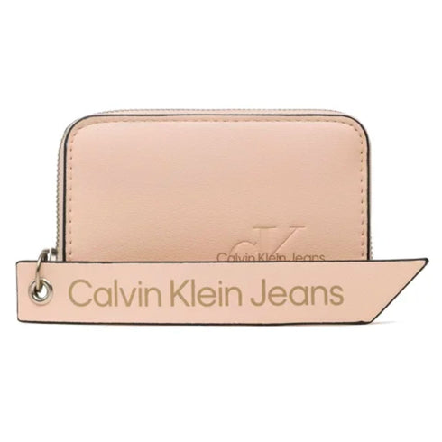 Portafogli Donna con zip around Rosa CALVIN KLEIN- Francavilla Moda
